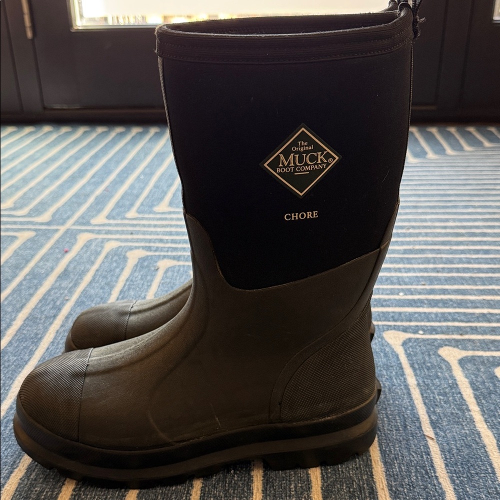 Muck boots men’s Chore classic tall in black